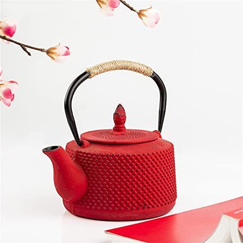 Čajnik čajnik čajnik čajnog željeza čajnik sa infusiranim filtrom plinski štednjak čaj čajnik metalni crveni čajnik za podizanje željeza kuh fung fu s čajnim kuhalom 850m čajnik