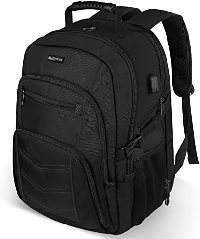 Bahiwom Travel Happpack, 50L Extra Veliki ruksak protiv krađe teških ruksaka sa USB-om za