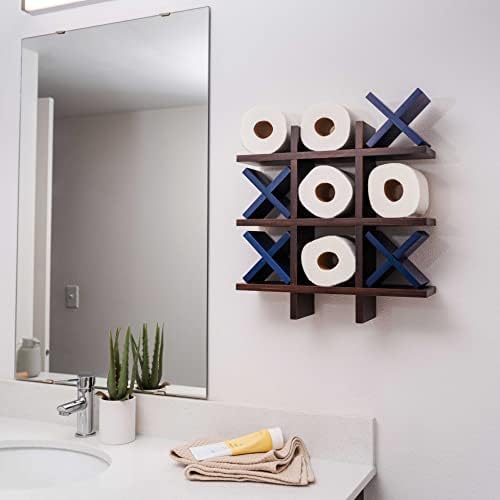 AVOCRAFTS toaletni držač papira TIC TAC dizajn toaleta, kupaonica toaletni papir za pohranu, zidni nosač toaleta