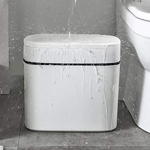 MXiaoxia 12L Kante za smeće Kupatilo Kuhinjski otpad Kante za otpad Press tipa Trup za smeće Kanti za smeće za toalet vodootporan uski šav