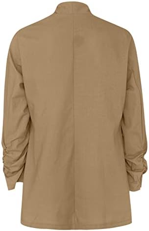 Blazers za ženska modna casual osnovna lagana odjeća otvorena prednja kardigan jakna ljetni trendi