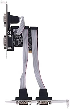 Konektori T21B 99100 čipset PCIe 4 porta serijski dodatak na kartici Multi RS232 DB9 com Adapter za proširenje