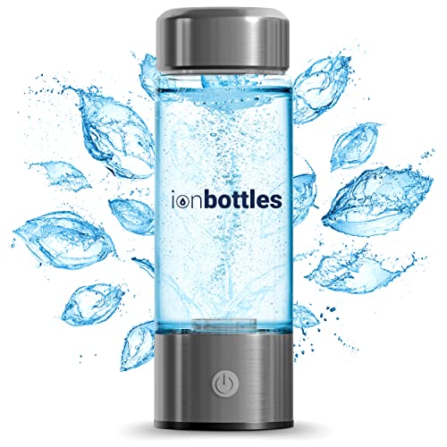 ionBottles - punjiva prenosiva staklena boca za Generator vode sa vodonikom sa novom PEM i SPE tehnologijom balansiranim pH jonizatorom vode
