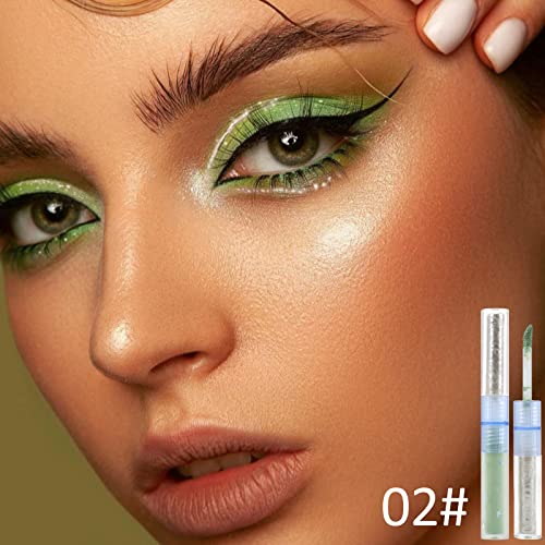 Erinde tečno svjetlucavo mat sjenilo, Millennium Makeup 2-u-1 Eyelshadow sjaj za oči i mat olovka za oči