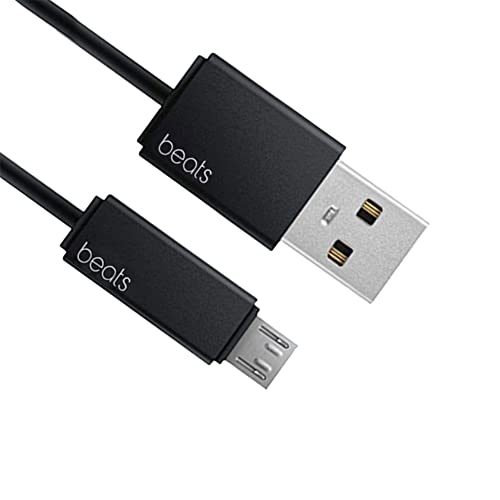 Zamjena Micro USB punjača kabl za napajanje kompatibilan sa za Beats by Dr Dre Studio Solo Powerbeats 3 2.0 bežične slušalice i zvučnike za pilule