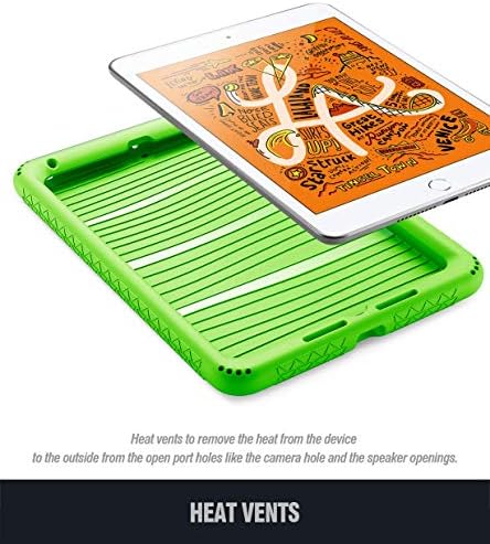 iPad mini 5 futrola, poetična turtleskin serija [kutna / branik zaštita] [Bood zračni otvori] Zaštitna