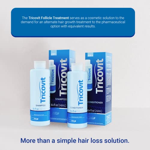 Tricovit šampon i regenerator rutina za gubitak i stanjivanje kose 8.4 oz