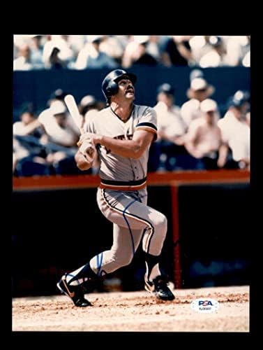 Kirk Gibson PSA DNA COA potpisao je 8x10 foto tigrovi Autograph 5 - autogramirani MLB fotografije