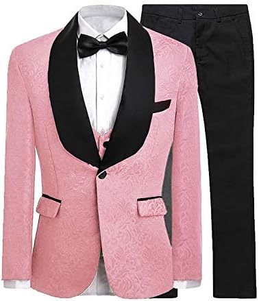Dgmj Boys odijela 3 komada formalno odijelo Slim Fit cvjetna haljina Tuxedo za vjenčanice HTXZ017