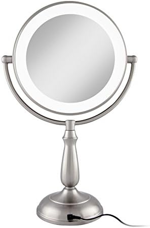 Zadro 11 ogledalo za šminkanje sa svetlima i uvećanjem zatamnjeno dodirno LED osvetljeno ogledalo