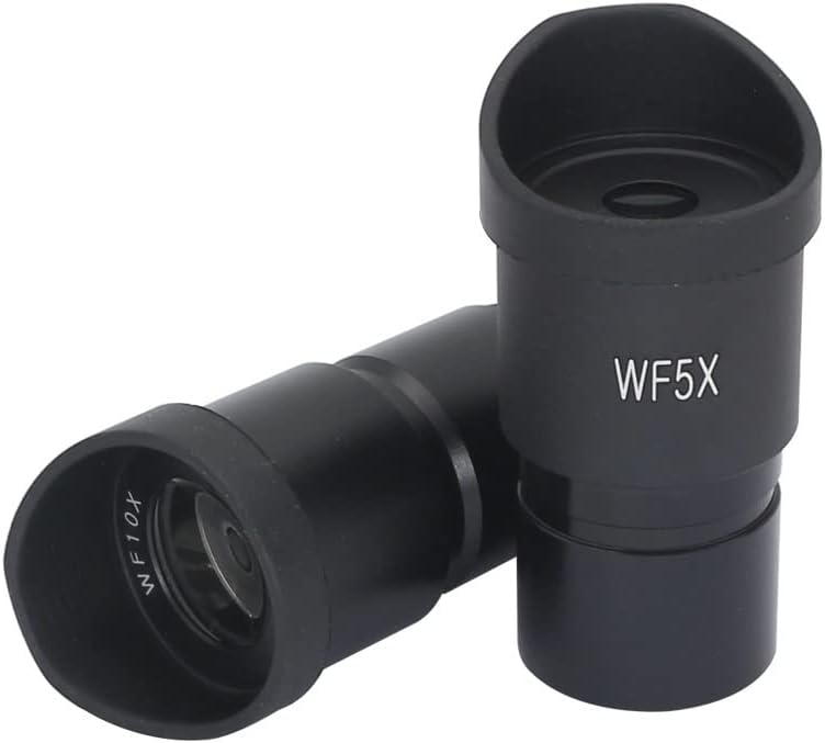 Oprema za mikroskop za odrasle djecu Stereo mikroskop okular WF5X WF10X WF15X WF20X optičko sočivo, prečnik montiranja 30 mm ili 30,5 mm sa gumenim čašicama za oči