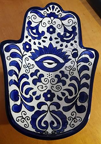 Bluenoemi Izraelski pokloni Armenska keramika Bowl Blue Flowers
