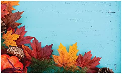 AMBESONNE RUSTIC Keramička držač četkica za zube, jeseni sezona sa vintage stilom kanadskog