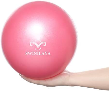 SWINILAYA Get Fit i ostati uravnotežen 9 inčni vježba loptu za jogu, Barre, fizikalnu terapiju,