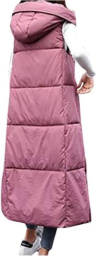Shusuen & nbsp; ženska donja jakna zimski dugi kaput vjetrootporna Puffer jakna sa kapuljačom zimski dugi kaput