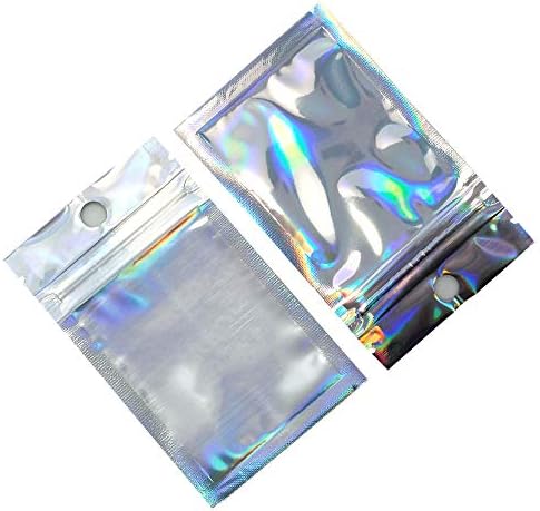 100 komada srebrne aluminijumske folije Zipper vrećice za pakovanje sa suzavcem za višekratnu upotrebu hrana za čuvanje kafe za Zip Mylar kese Lock 10x15cm