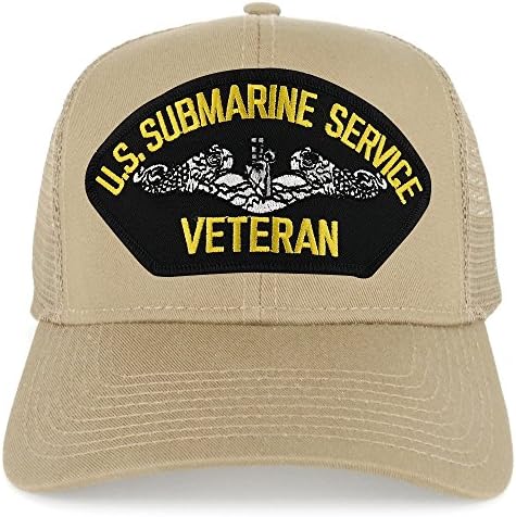 ArmyCrew američki podmornički servis veteran vezeni zakrpa Snapback MESH kamiondžija