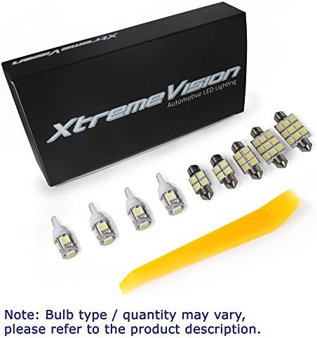 Xtremevision Interijer LED za Honda Fit 2009-2013 Cool White IntertR LED Kit + Instalacijski alat