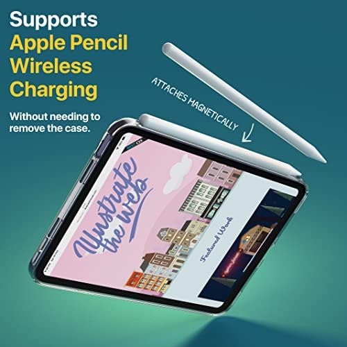 TineeOwl Arctic iPad Mini 6 Ultra Thin 2021 kristalno jasan slučaj, podržava Apple Pencil punjenje i dodirni
