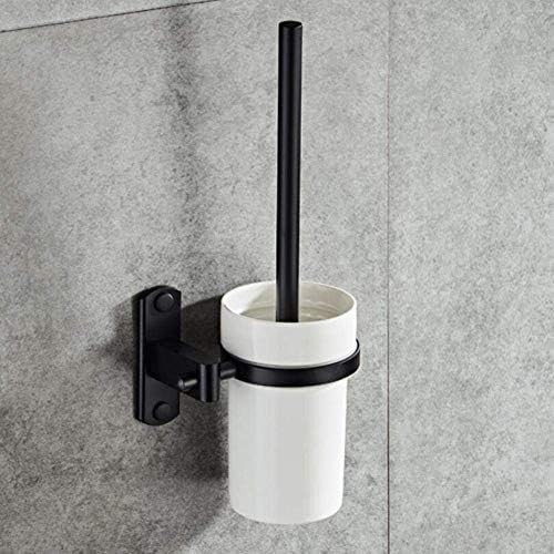 Novoce toaletna posuda četkica za crnu svemir aluminijum WC četkica za kupatilo Zidna toaletna četkica Kupatilo