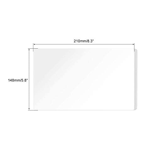 Fielect Clear Acrylic Sheet 8.19 x 5.77 x 0.2 Casr pleksiglas Sheet Clear Plastic Sheet Plastic Plexi
