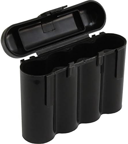 3 AA / AAA / CR123A Crne futrole za skladištenje držača baterije