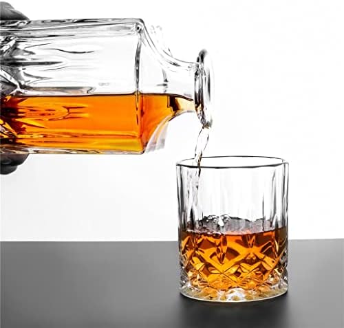 DSFeoigy viski čaše 300ml / 10oz stakleni puk sa poklon kutijom za viski za bourbon viski