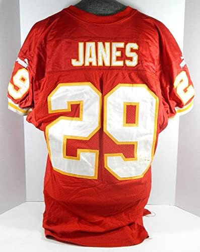 1999 Kansas Chiefs Janes 29 Igra izdana Crveni dres 46 DP33228 - Neintred NFL igra rabljeni dresovi