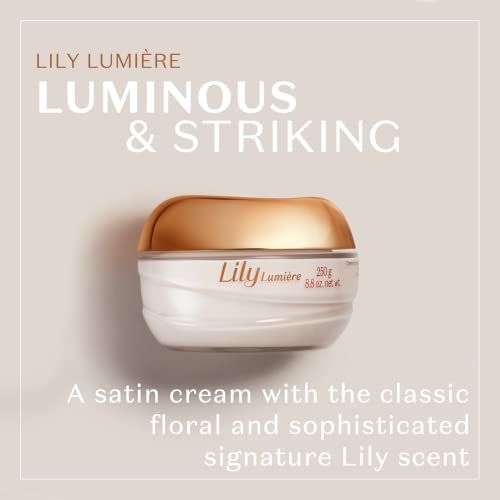 O BOTICARIO Lily Lumiere satenska krema, hidratantna krema za tijelo, 24-satni mirisni puter za tijelo