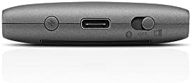 Lenovo Yoga računarski miš za PC, Laptop, računar sa Windowsom ili Chromeom - 2.4 GHz bežični Nano prijemnik & Bluetooth 5.0-ergonomski V-oblik-uvija se ravno-ugrađeni laserski prezenter - Iron Grey