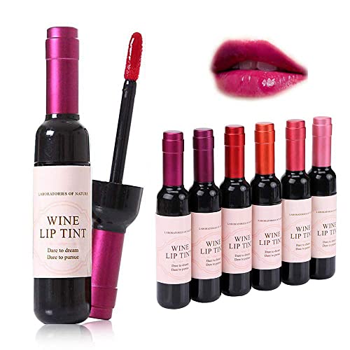 6 boja/Set Wine ruž za usne mat dugotrajni vodootporni set za usne lip Stick sjajilo za usne lip Stain