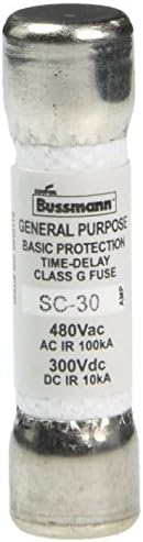 Busmannn SC-30BC 30 AMP Vrijeme za odlaganje klase G melaminska cijev, 600V ul 1-u vrećici