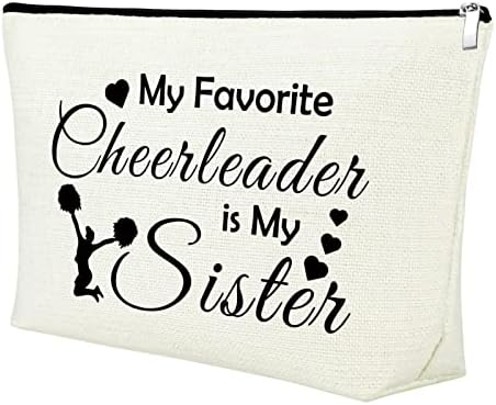 Mxrymvu Hvala poklon za cheer sestra navijački poklon za djevojke šminka torbu Cheer Poklon za teen