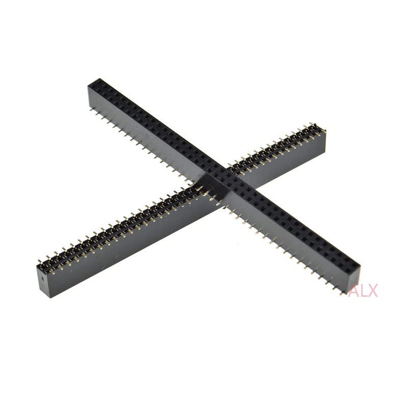 2kom SMT SMD 2x40 PIN dvoredni ravni ravni ženski pin Header 2.54 MM Pitch konektor utičnica 2 * 40 80PIN 2x40P