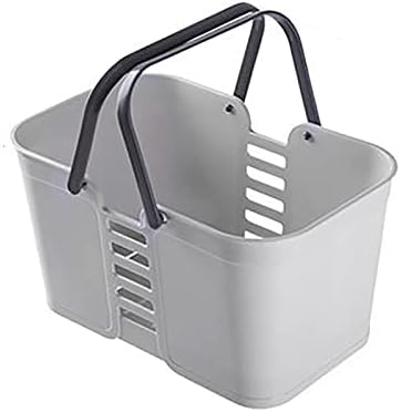 Prijenosni tuš Caddy Basclay plastična torba za pohranu s kutijom za pranje ručke za skladištenje za kupaonicu College spavaonica kuhinje kabine za skladištenje kampa
