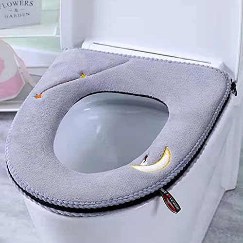 Toaletna ploča Fleece MULTICOLOR WC WC univerzalni zadebljani toaletni poklopac Flannel tiskanje