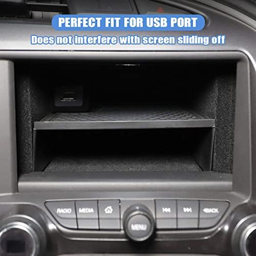 Pacewalker nadzorna ploča zaslon za pohranu bin nosača nosača kompatibilan za 2014-2019 Chevrolet Corvette C7 Z06 Z51 ZR1 Grand Sport