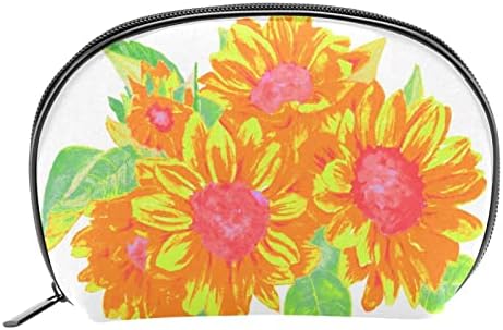 Toaletna torba, putni šminka kozmetička torba za žene muškarci, suncokret cvjetni umjetnički buket