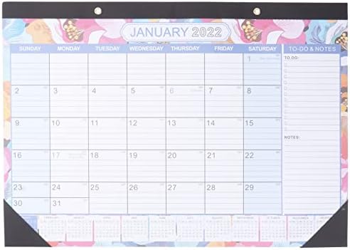 Veemoon Desk Notepad 5 kom 2022 Zidna 2022 Kalendar 2022 Zidni godišnji plan 12 mjeseci Kalendar kalendara - januar 2022. Kalendar uredskih kalendara