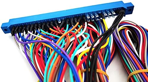 Kiro & Seeu 28 Pins Jamma kabelske ormare Žica Wireng Loom za arkadnu igru ​​PCB Video ploče Video konzole