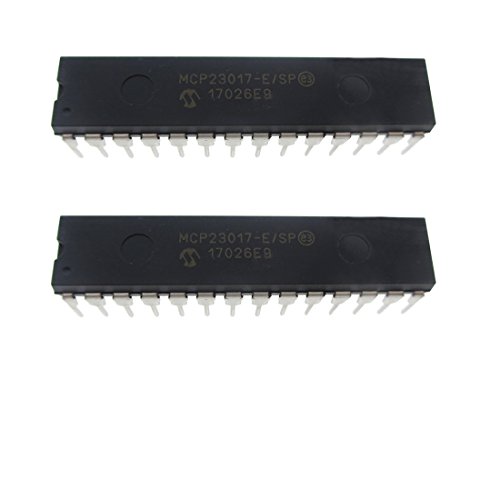 2 kom MCP23017 DIP 28 PINS 16-bitni I / O Expander sa serijskim sučeljem