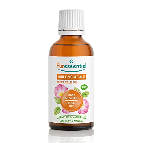 Puressentiel organski nosač ulje - čista, prirodna i organski izrađena - korisna mješavina biljnog ulja i esencijalnih ulja - olakšava zdravu apsorpciju sastojaka - ruža - 1,7 oz