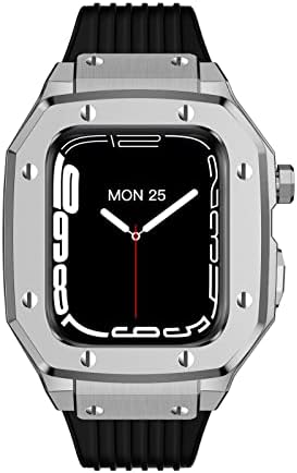 Case Neyens Legura za kamen za vodu za Apple Watch Band Series 7 45mm Modifikacija modifikacija