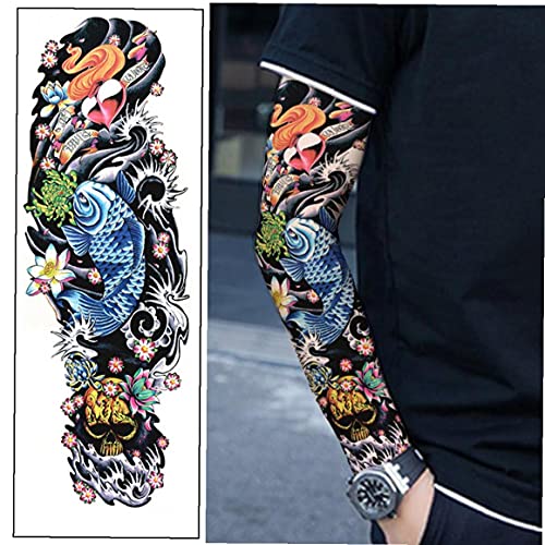 Privremene tetovaže pune ruke vodootporna lažna ručna tetovaža naljepnica Muškarci Ženska umjetnička