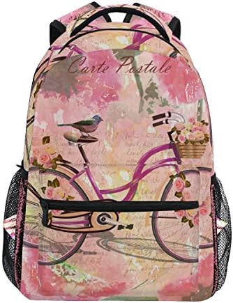 Vintage ruksaci za bicikle Travel Laptop Daypack školske torbe za tinejdžerske muškarce žene