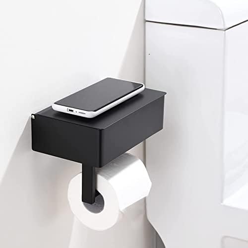 Držač toaletnog papira sa policama uklapa se u kupaonicu, raspored i skladištenje obloge, vlažne maramice