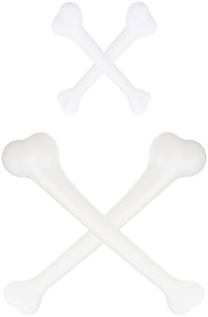 Homoyoyo Ser od 3 Halloween bijele plastike Halloween kosti rekvizite plastičnih kostiju Halloween kosti kosti bijele plastike