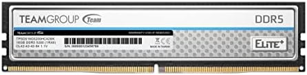 Teamgroup Elite Plus DDR5 8GB 4800MHz PC5-38400 CL40 Neplaćeni ne-ECC 1.1V UDIMM 288 PIN Desktop memorijski modul RAM - TPSD58G4800HC40016