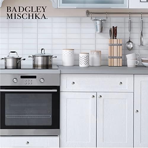 Badgley Mischka Kristalni ručici / vuče za ormare, komode, kuhinja, ladice, ispraznost - 12-pakovanje