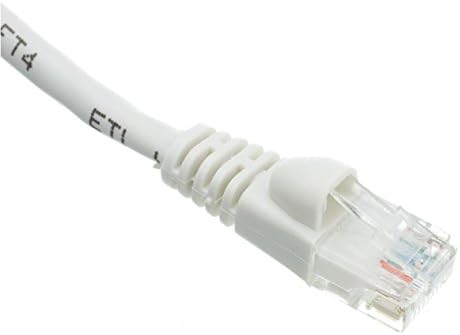 5 pakovanje, CAT5E Ethernet patch kabel, bezobziran / oblikovano čizma, 20 stopa, bijelo